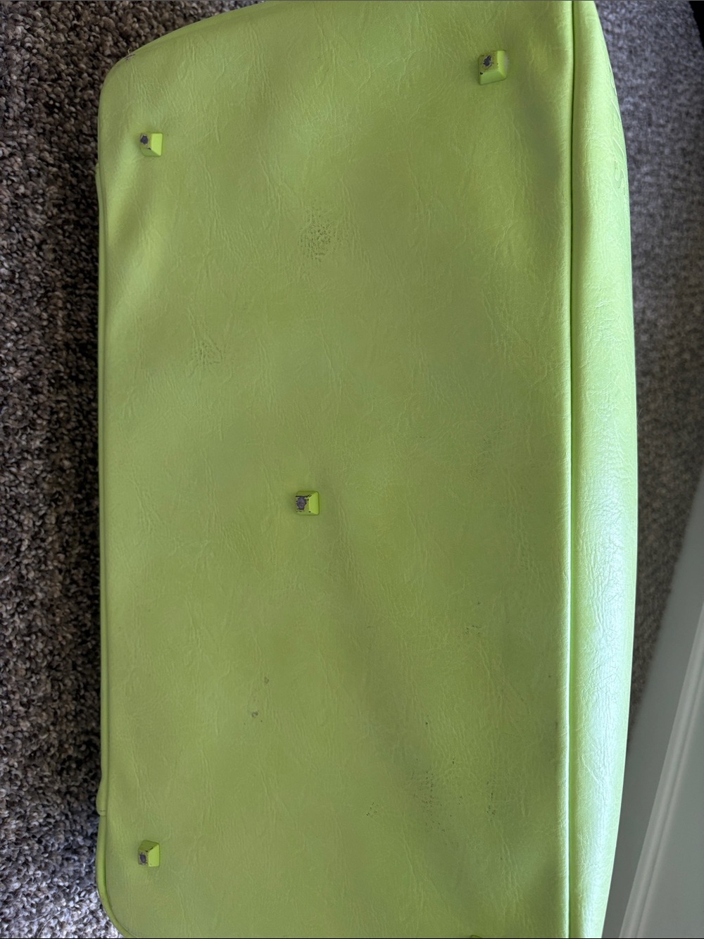 Beis Orginal Weekender Lime Green Travel Duffle Bag - Picture 3 of 7
